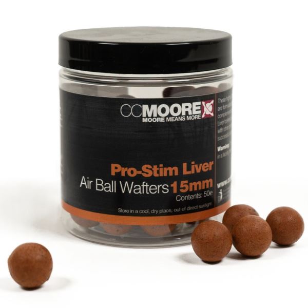 CC Moore Vyvážené Boilie Pro-Stim Liver Air Ball Wafters