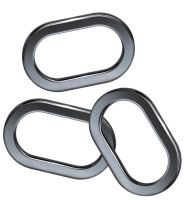 Suretti Kroužky Oválné 4,5 mm 10 ks