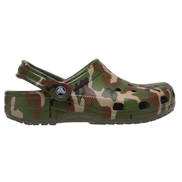 Crocs Nazouváky Classic Printed Camo Clog AGR/MLTI