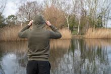 Nash Mikina Make It Happen Badge Zipped Hoody Green (6)