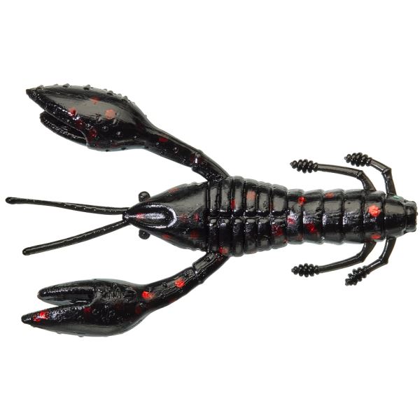 Gunki Gumová Nástraha Hourra Craw Black Red Flk 5 cm 1,4 g