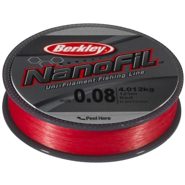 Berkley Vlasec Nanofil Red 270 m