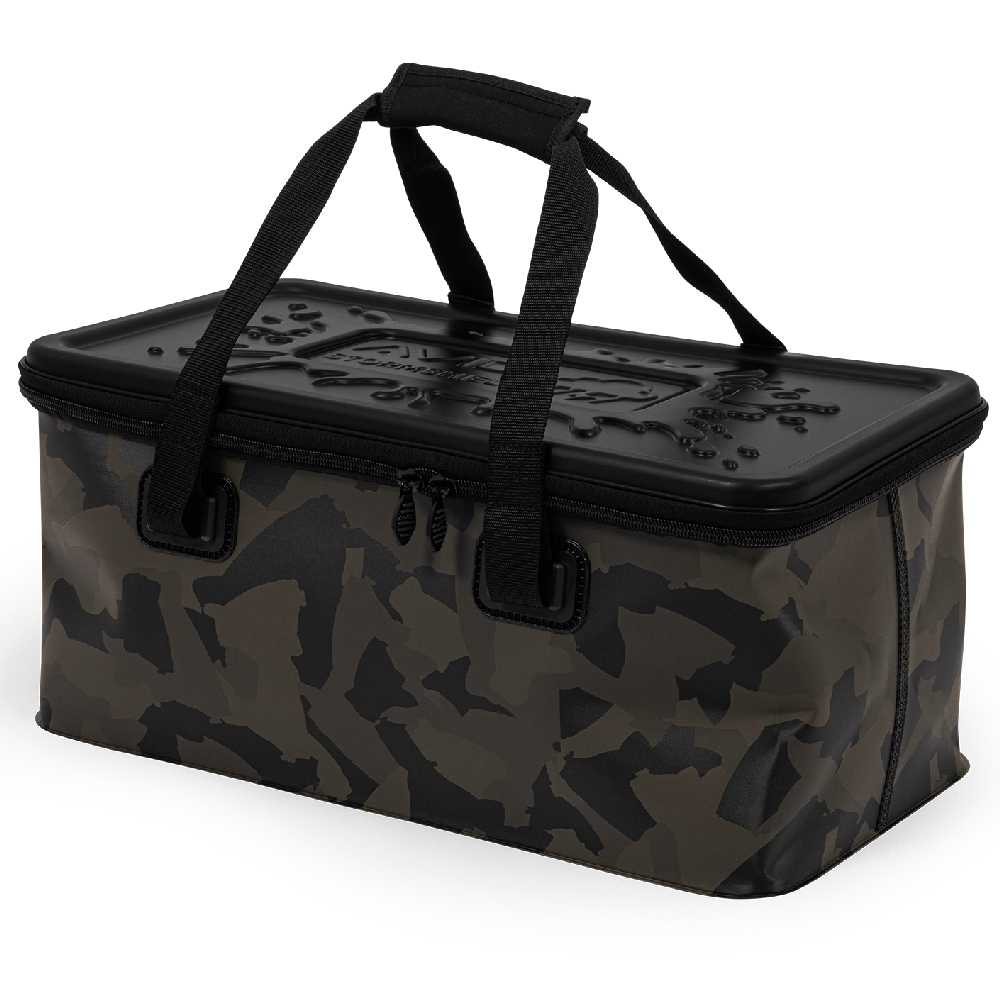 Avid carp taška stormshield camo eva carryall - 50 l