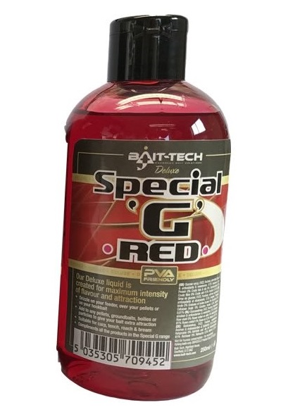 Levně Bait-tech tekutý posilovač deluxe special g red 250 ml