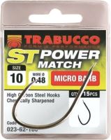 Trabucco Háčky ST Power Match 15 ks-Velikost 10