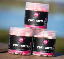 Mainline Boilies Fluro Pink White Wafters Pineapple 15 mm (3)