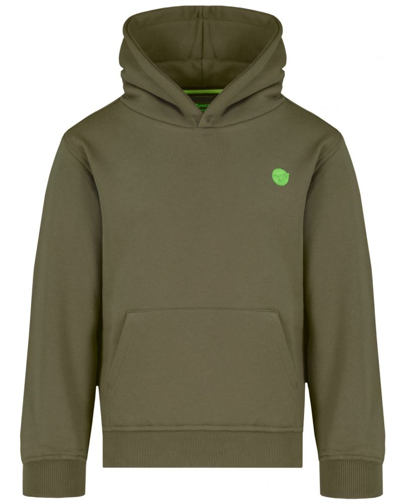 Korda mikina kids kore hoodie dark olive - 6-7 let