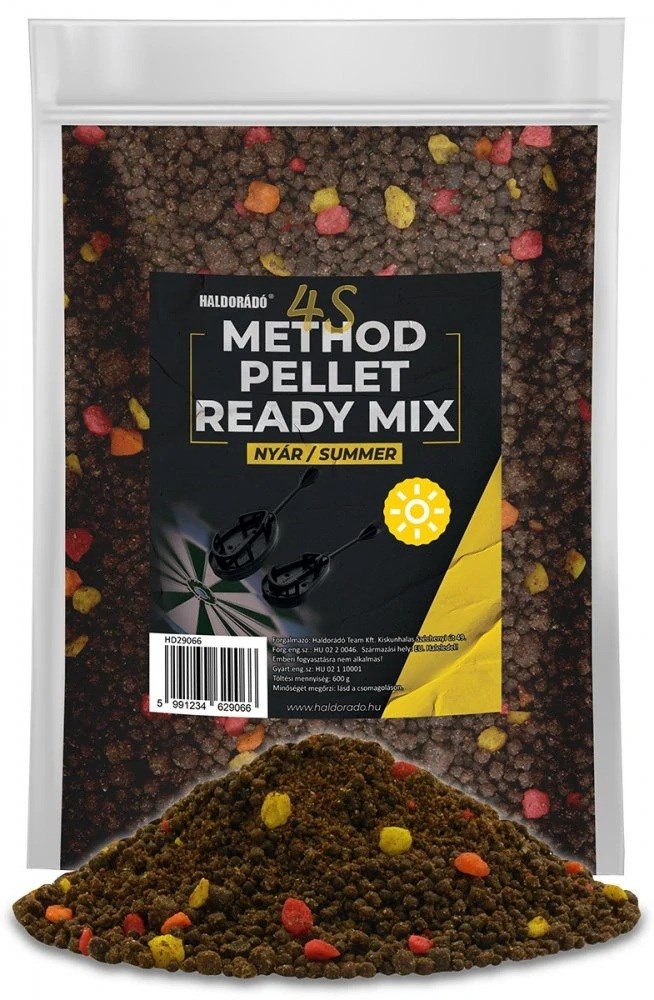 Haldorádó Pelety 4S Method Pellet Ready Mix 600 g 2-4 mm (1)