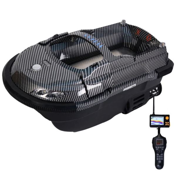 Boatman Zavážecí Lodička Vulcan s Echolotem Carbon