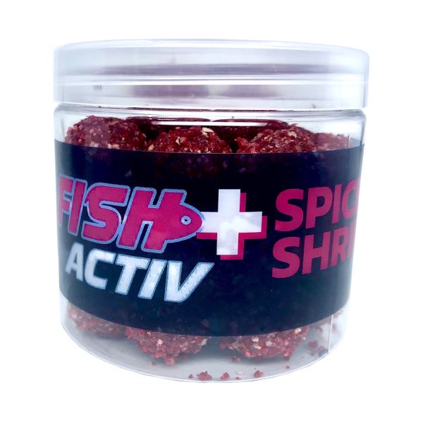 LK Baits Boilie Fish Activ Plus Spice Shrimp 200 ml