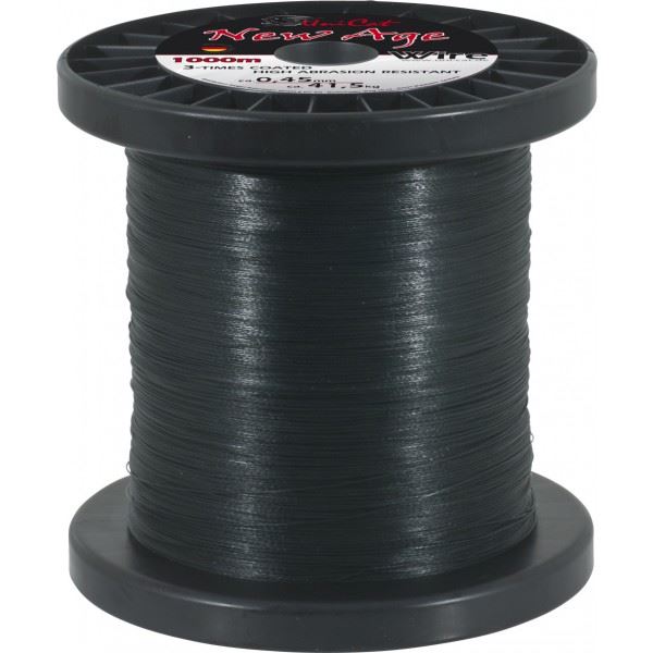 Uni Cat Splétaná Šňůra New Age Wire Zelená 1000 m