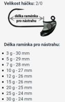 RedBass Jigová Hlavička Neváznoucí StandUp Pro Sickle 5 ks 2/0 (2)