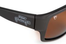 Fox Rage Brýle Floating Wrap Dark Grey Sunglasses Brown Lenses With Mirror Finish (2)