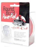 Hell-Cat Splétaná Šňůra Round Braid Power Red 200 m (3)