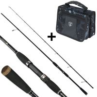 Giants Fishing Prut Radiant MX Spin 2,7 m (9 ft) 7-28 g + Vláčecí Taška Compact Giants Fishing Prut Radiant MX Spin 2,7 m (9 ft) 7-28 g + Vláčecí Taška Compact