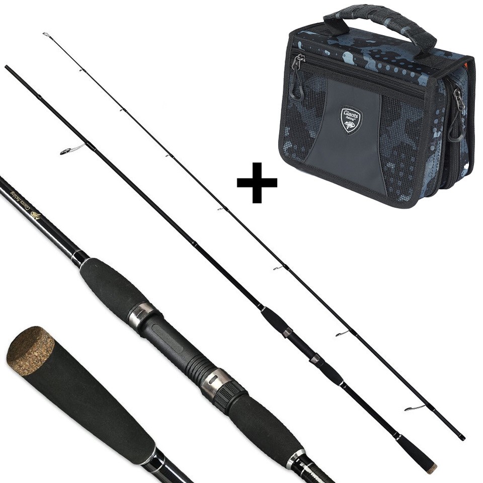 Giants fishing prut radiant mx spin 2,7 m  7-28 g + vláčecí taška compact
