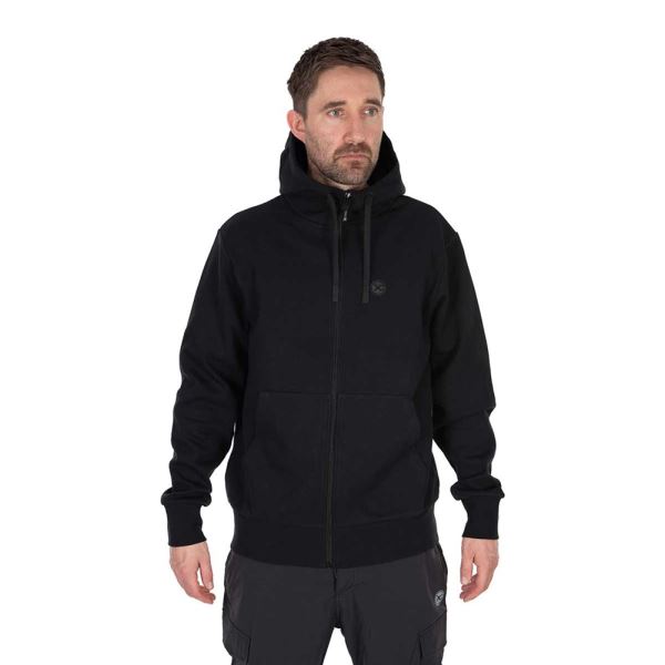 Matrix Mikina Zipped Hoody Black Stealth