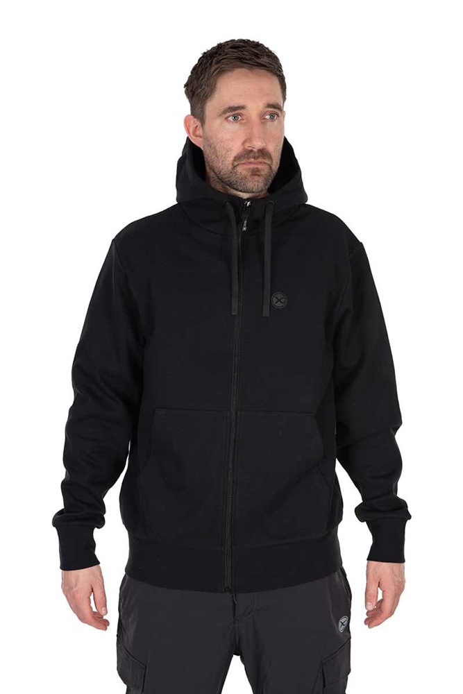 Matrix mikina zipped hoody black stealth - l