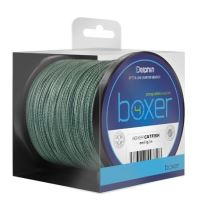 Delphin Splétaná Šňůra Boxer Zelená - Průměr 0,60 mm / Nosnost 52,6 kg / Návin 1100 m