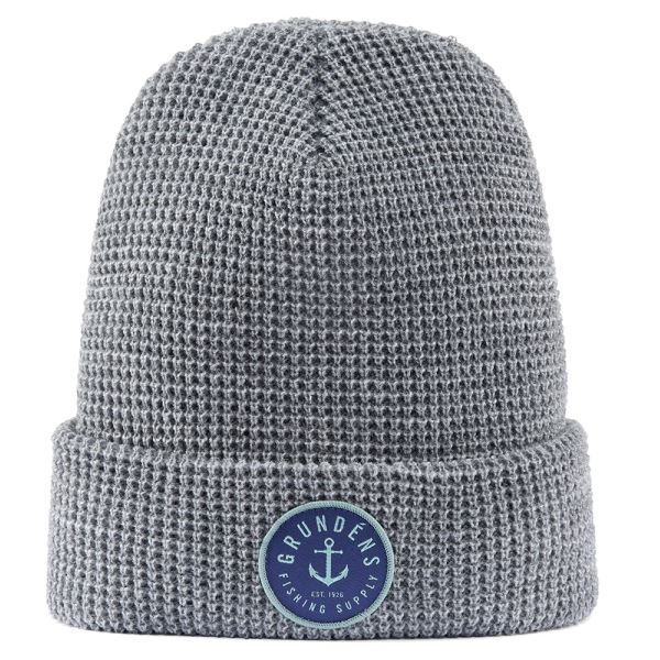 Grundéns Čepice Anchor Waffle Beanie Athletic Heather
