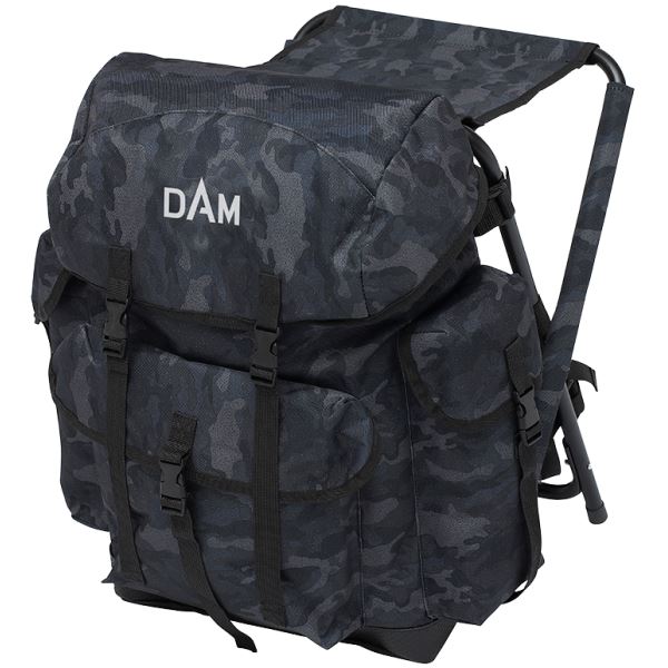 Dam Židlička S Batohem Iconic Camo Backpack