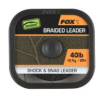 Fox Návazcová Šňůrka Naturals Braided Leader 20 m (9)