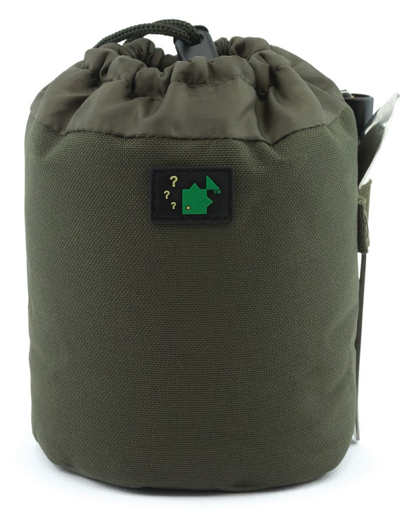 Thinking anglers obal na plynovou kartuši olive gas canister pouch