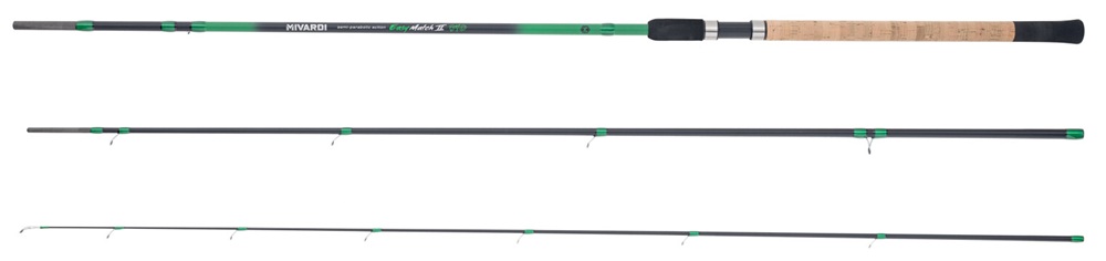 Mivardi prut easy match ii 360 3,6 m 5-18 g 3-díl