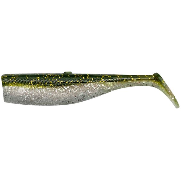 Savage Gear Gumová Nástraha Minnow Tail Green Silver 5 ks