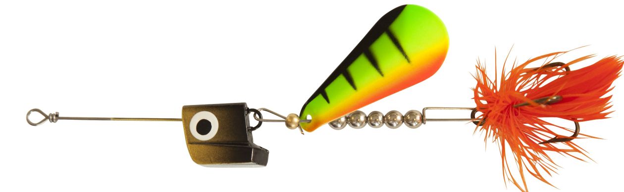 Abu garcia třpytka mörrum spinner sinking tiger - 14 cm 18 g