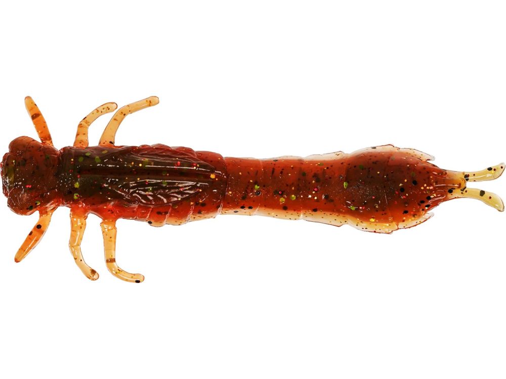 Levně Westin gumová nástraha odonata ned creaturebait 6,5 cm 2 g 4 ks - motoroil moss