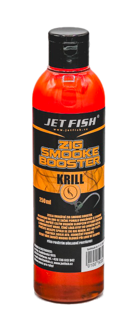 Jet fish zig smoke booster 250 ml - krill