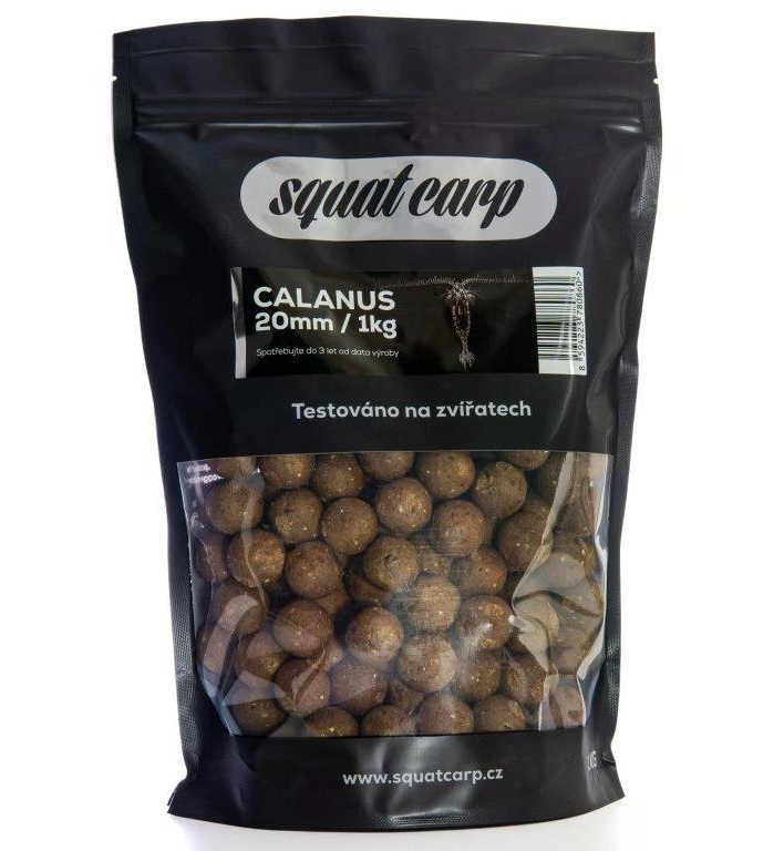 Levně Squat carp boilies calanus - 1 kg 30 mm