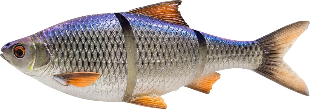 Savage gear gumová nástraha 3d line thru roach slow sinking blue roach - 18 cm 80 g