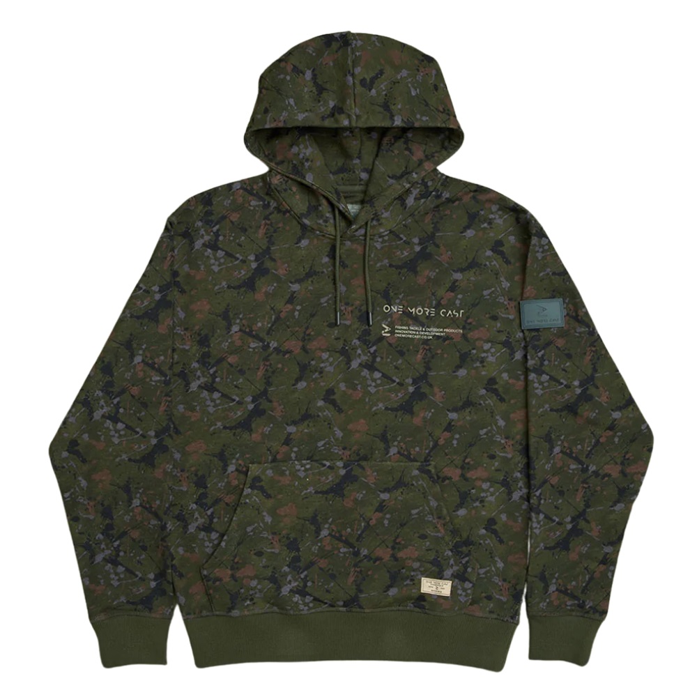 Levně One more cast mikina signature omc splash camo hoodie - m