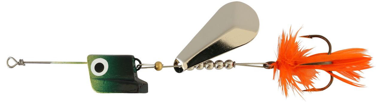 Abu garcia třpytka mörrum spinner sinking silver - 14 cm 18 g