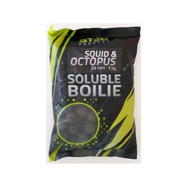 Stég Rozpustné Boilie Soluble Boilie 1 kg 24 mm