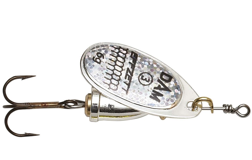 Levně Dam třpytka effzett executor spinner reflex silver - velikost 2 4 g
