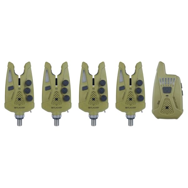 Flacarp Sada Signalizátorů X8+RX8 4+1 Speciální Barevná Edice