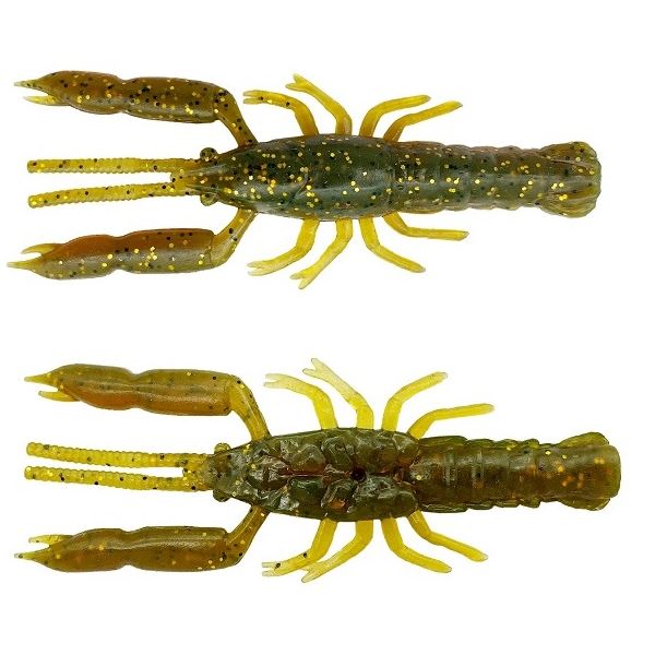 Savage Gear Gumová Nástraha 3D Crayfish Rattling Motor Oil UV 8 ks