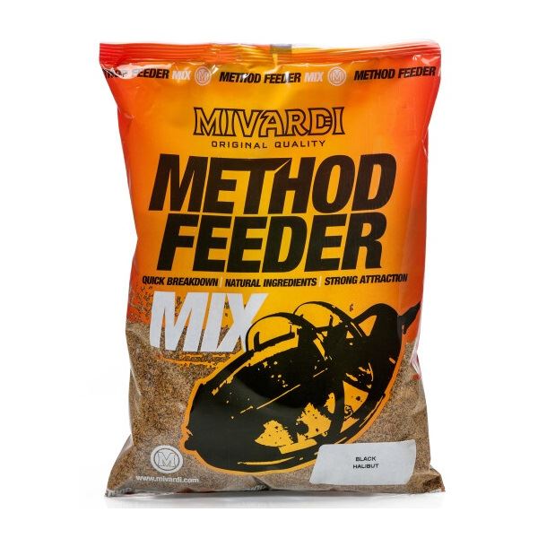 Mivardi Method Feeder Mix Black Halibut 1 kg