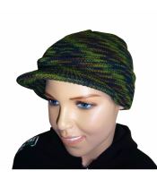 R-SPEKT Dětská Čepice S Kšiltem Peaked Beanie Camou Kids (2)