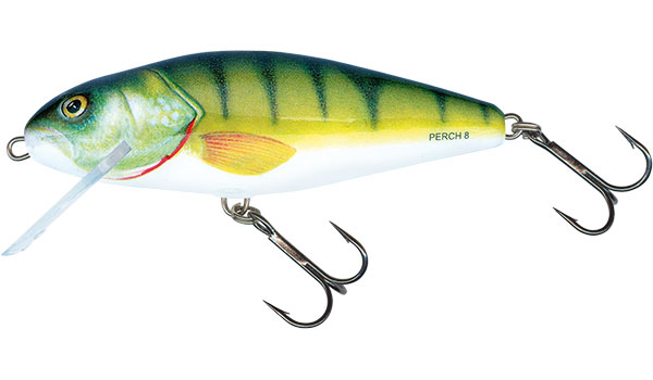 Levně Salmo wobler perch floating perch-8 cm 12 g