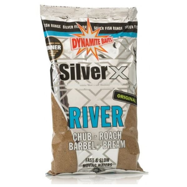 Dynamite Baits krmítková směs silver x river 1 kg Original
