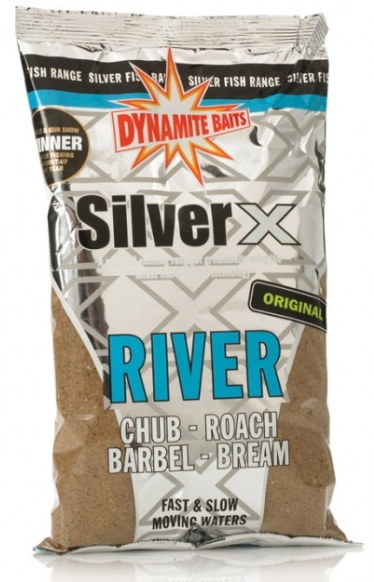 Dynamite baits krmítková směs silver x river 1 kg original