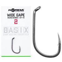Korda Háčky Basix Wide Gape 10 ks - Velikost 2