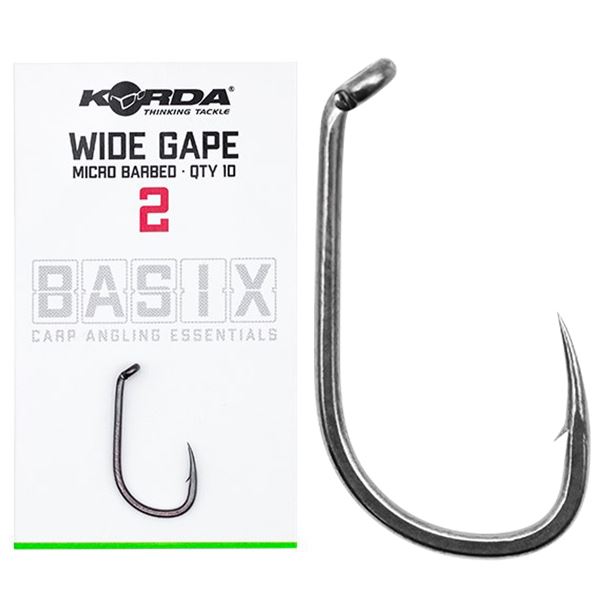 Korda Háčky Basix Wide Gape 10 ks