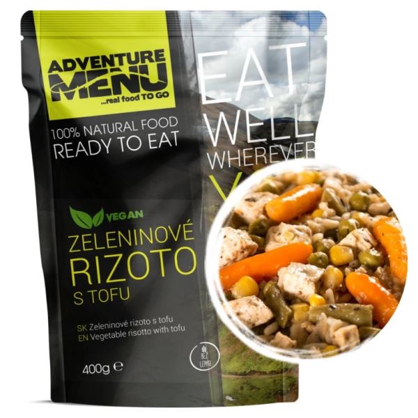 Adventure Menu Zeleninové Rizoto S Tofu 400 g
