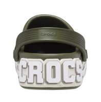 Crocs Nazouváky Off Court Logo Clog Army Green (3)