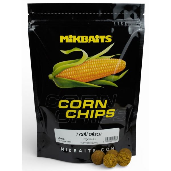 Mikabits Boilie Corn Chips Tygří Ořech